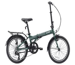 Euro Mini ZiZZO Forte Folding Bike - Best For Heavy Riders