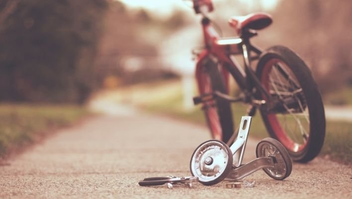 attaching training wheels