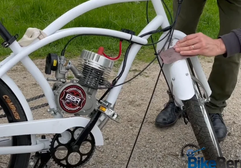 How To Paint A Bike Without Taking It Apart