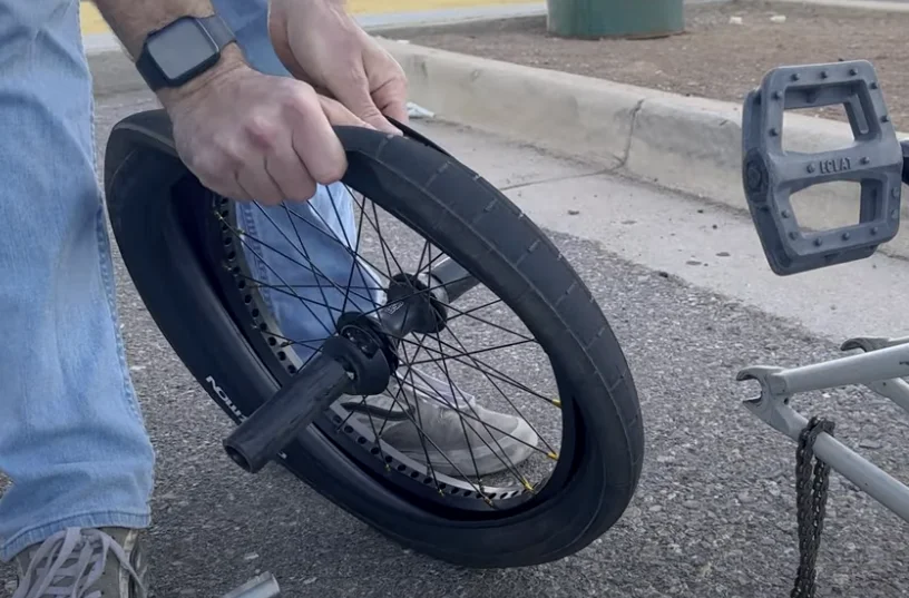 BMX Tires Have Tubes