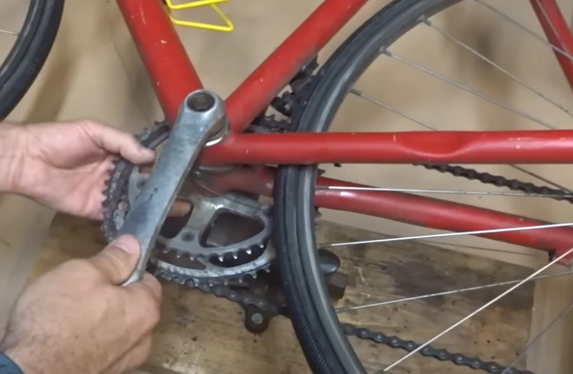 Loosening the Crank Bolts